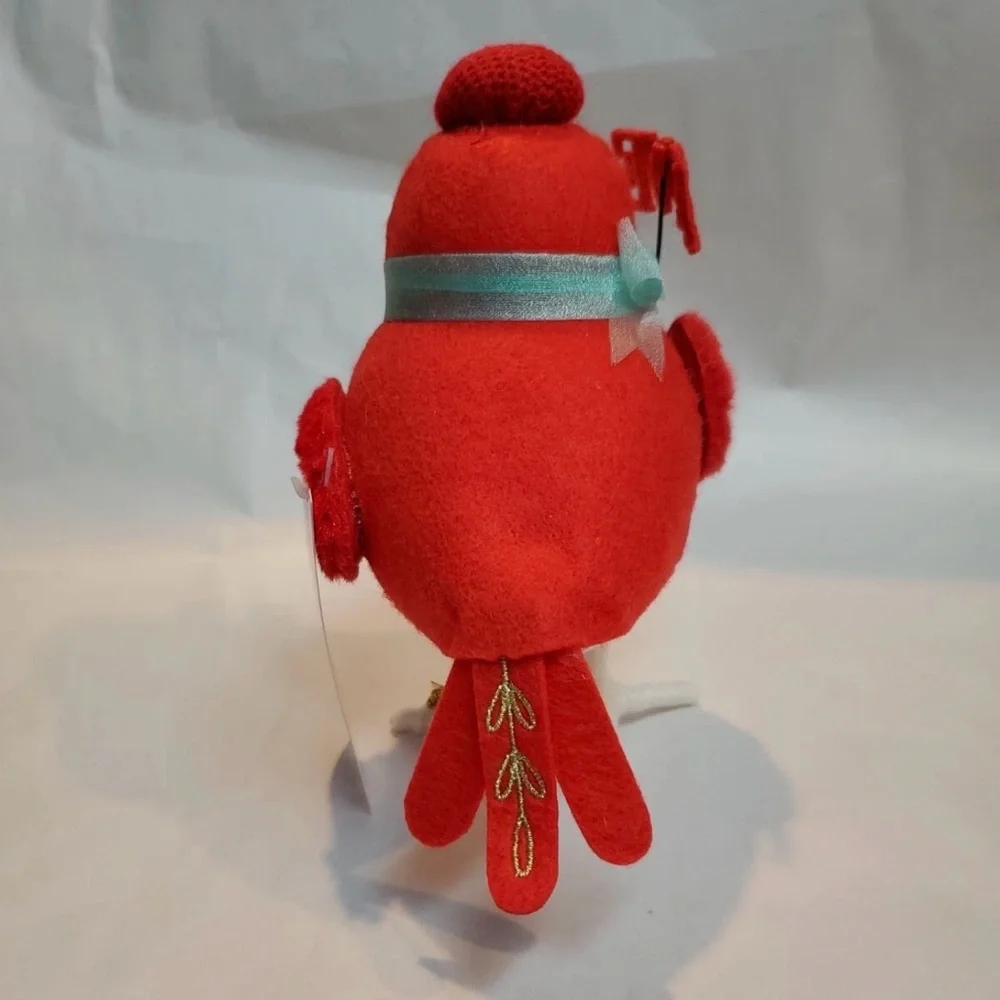 Target Spritz 2023 Valentines Fabric Bird Aerial Decor Figurine Love NWT